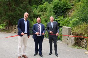 HKH - Kunst- und Kulturminister Timon Gremmels eröffnet Brücke im Bergpark Wilhelmshöhe